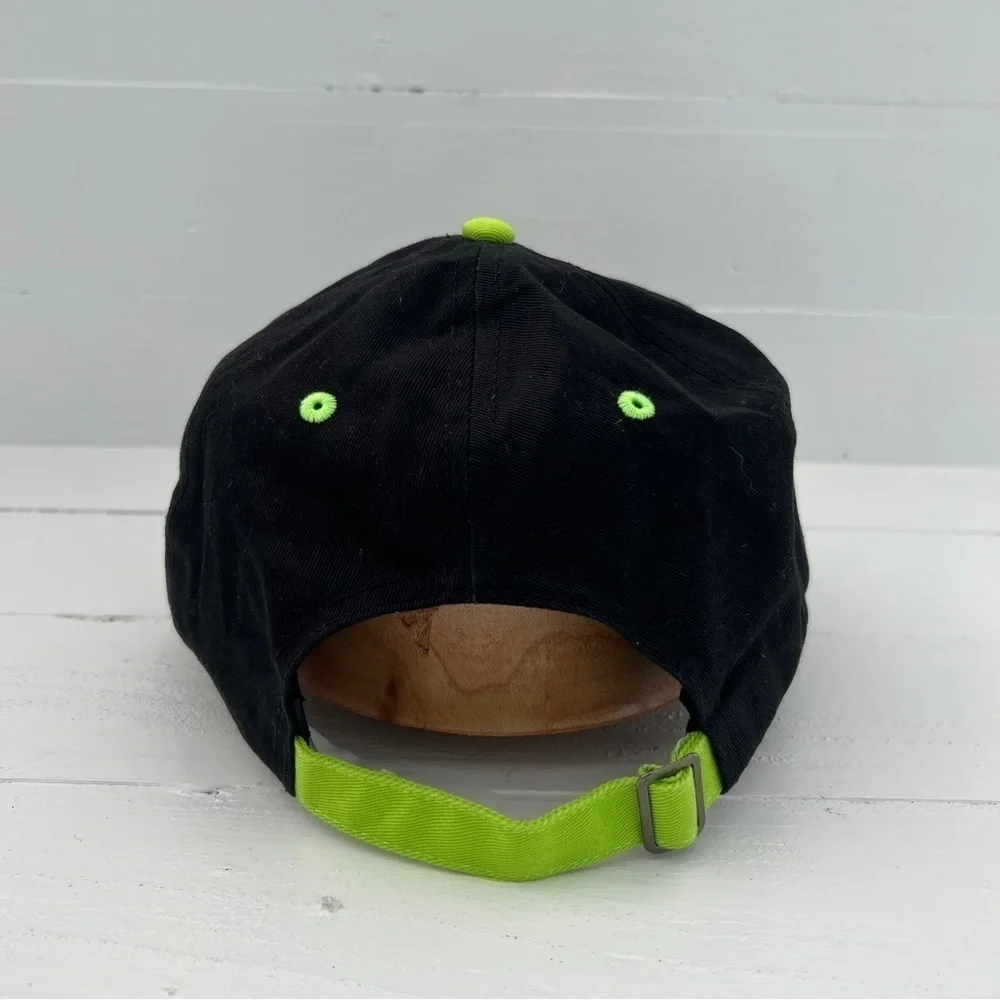 Disney Toy Story Buzz Lightyear Hat Green Black Glow In The Dark Command XL-15